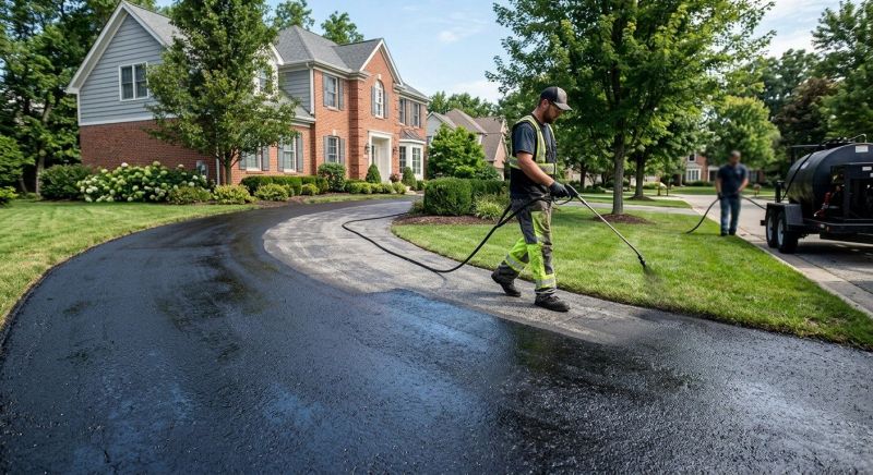Asphalt Driveway Sealing in Miami Dade County, FL