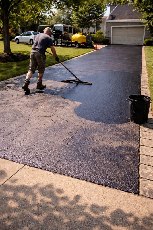 Asphalt Sealcoating in Greenville, SC