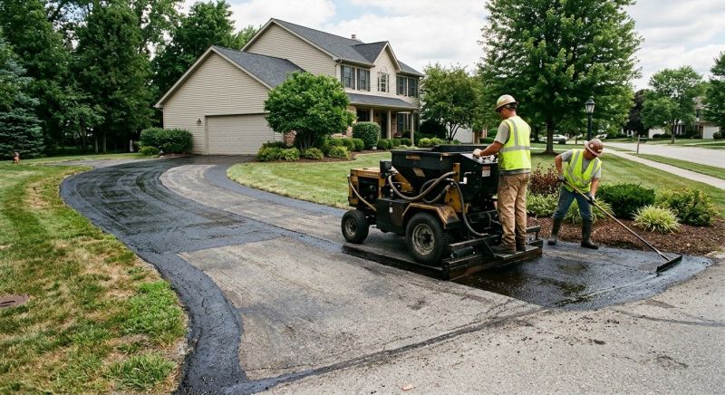Asphalt Slurry Sealing in Sarasota, FL