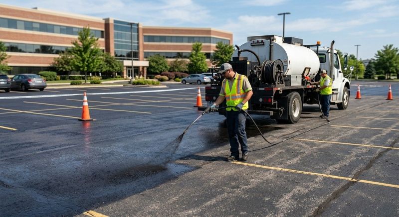 Commercial Pavement Sealing in Columbus, OH