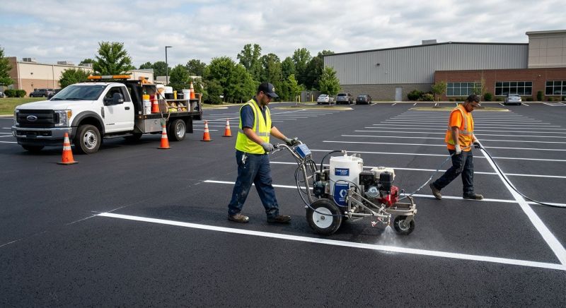 Pavement Striping Service in Lawrenceville, GA