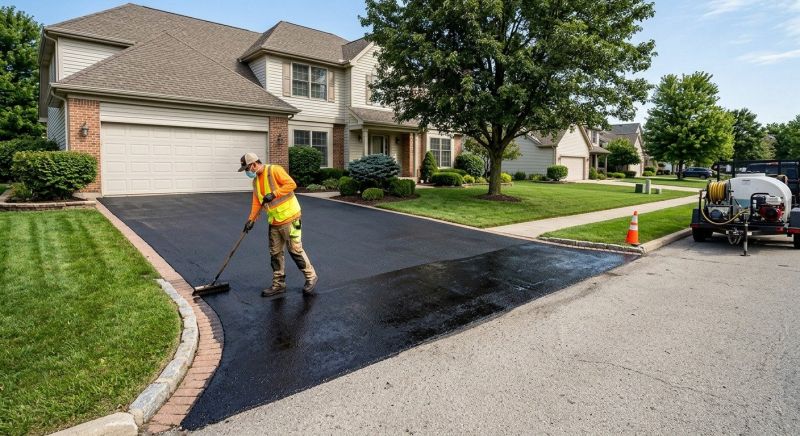 Residential Driveway Sealcoating in Fort Myers, FL